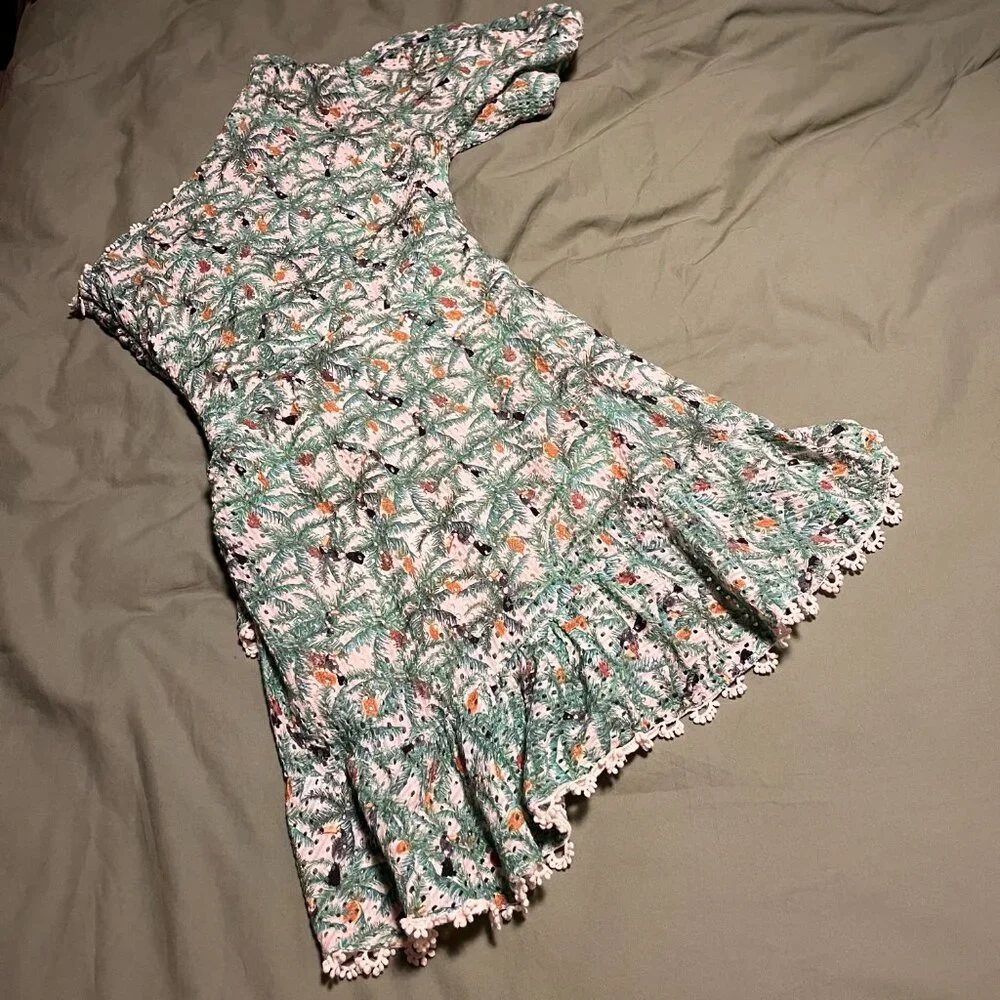 Farm Rio - Mini Toucans One Shoulder Mini Dress - Picture 6 of 8